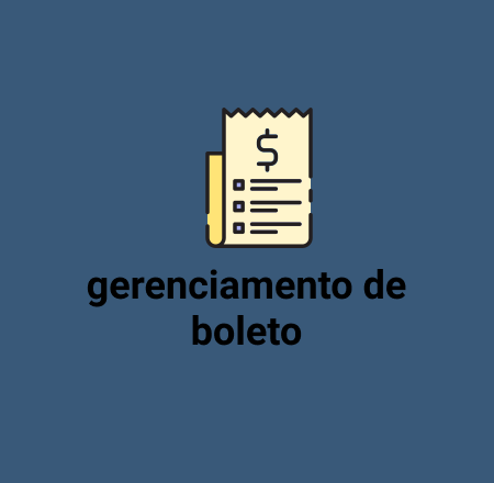 Gerenciamento de boleto
