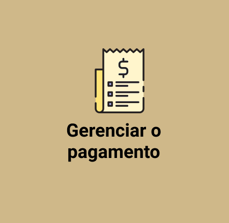 Gerenciar o pagamento