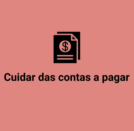 Cuidar das contas a pagar